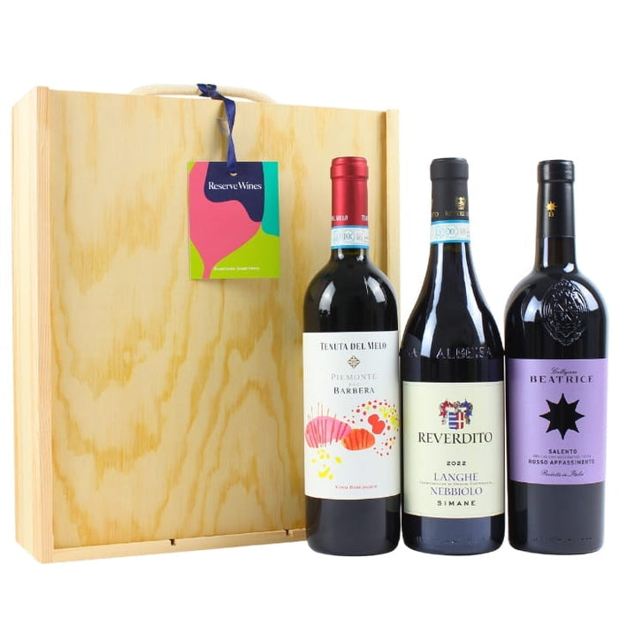 Italian Icons Trio Red Wine Gift