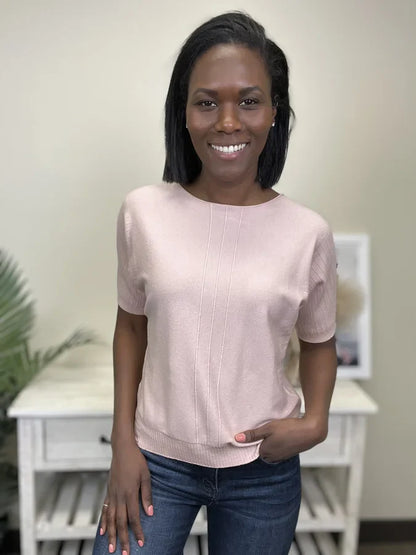 Love to See You Shine Women's Cozy Ribbed Hi-Lo Top
