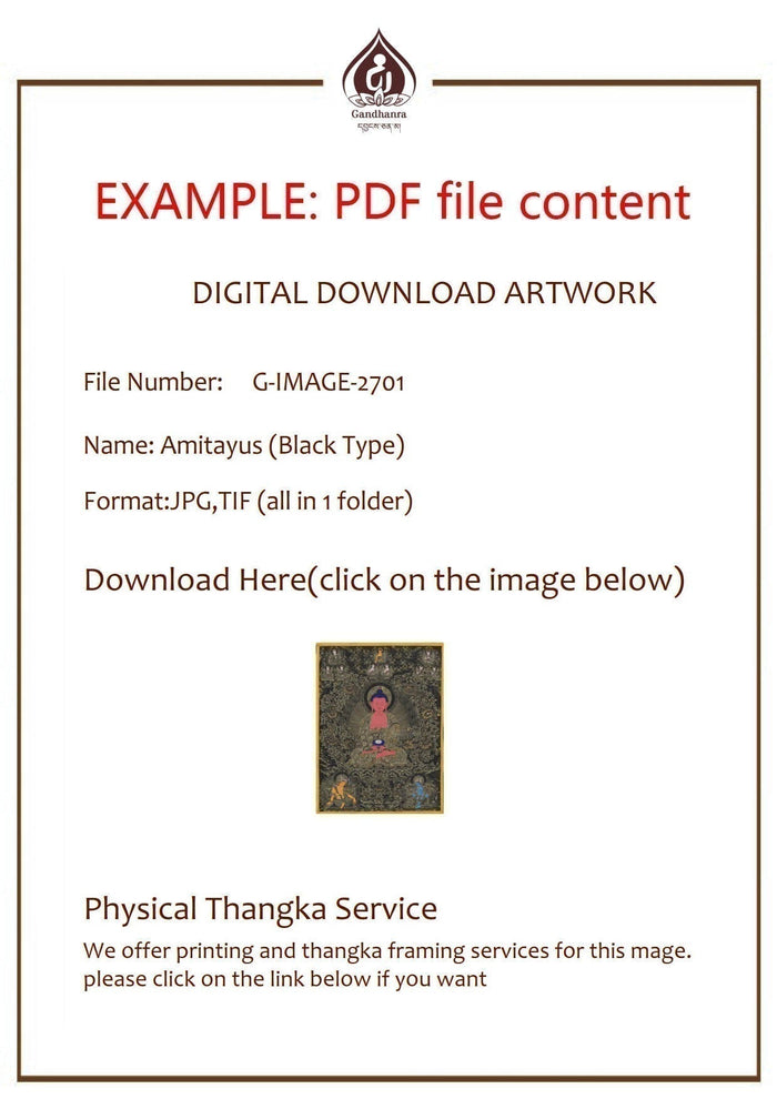 Kalacakravajra Image - Tibetan thangka painting, view 6