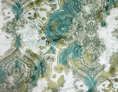 KASHMIR - CUT VELVET UPHOLSTERY FABRIC BY THE YARD
