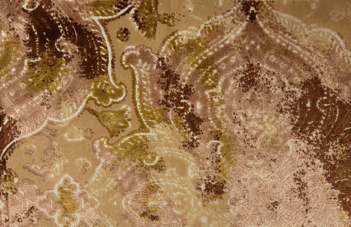 KASHMIR - CUT VELVET UPHOLSTERY FABRIC BY THE YARD