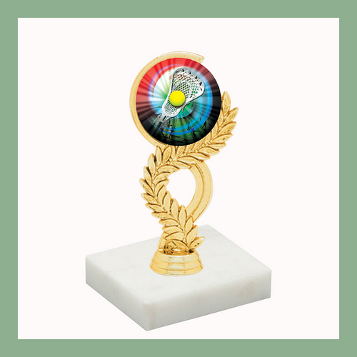 Lacrosse Mylar Figurine Trophy