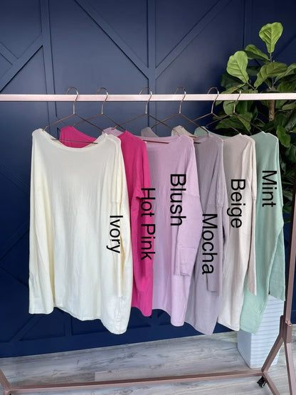 Always Welcome Women's Tunic Sweater