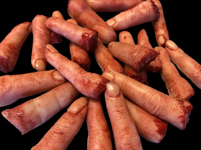 Lot of 20 "Severed Fingers" Halloween Prop