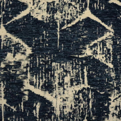 LUCY - ABSTRACT DESIGN MODERN CHENILLE UPHOLSTERY FABRIC BY THE YARD