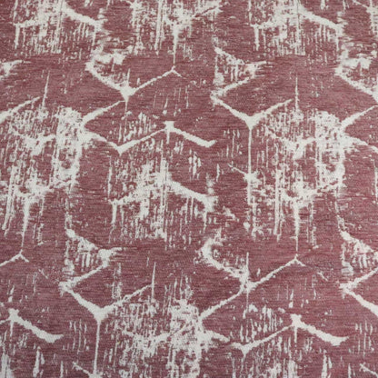 LUCY - ABSTRACT DESIGN MODERN CHENILLE UPHOLSTERY FABRIC BY THE YARD