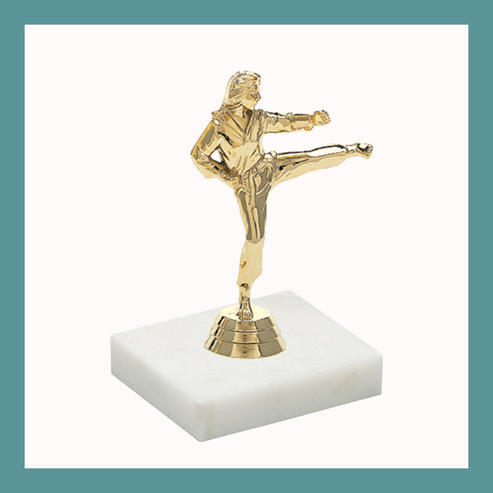 Martial Arts Figurine Trophy