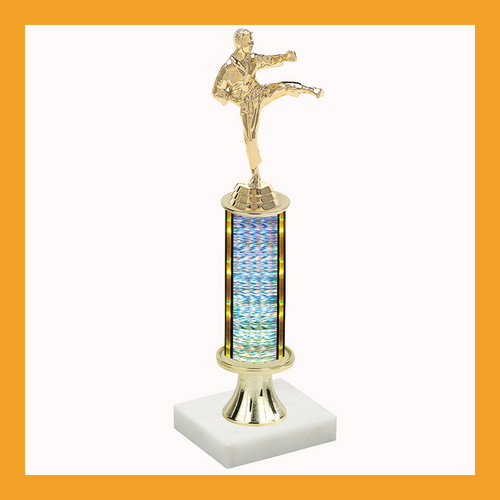 Martial Arts Pedestal Trophy