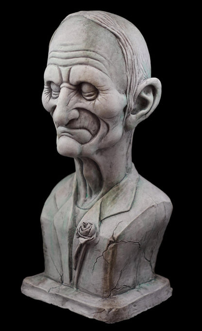 "Master Macy Ghostly Manor Bust" Halloween Decoration