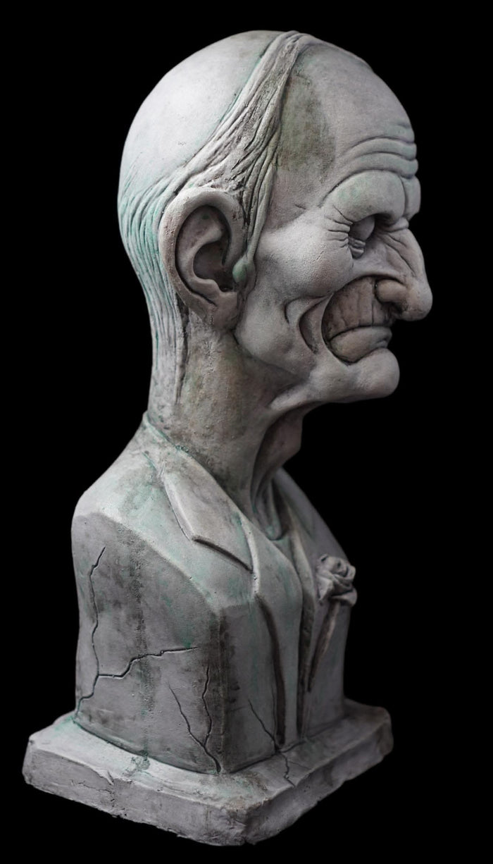 "Master Macy Ghostly Manor Bust" Halloween Decoration