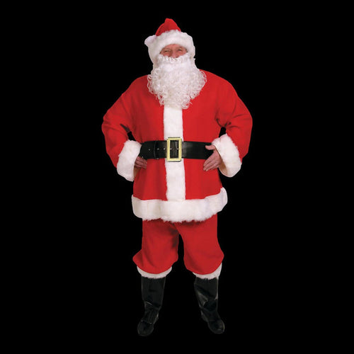 Men's Complete Santa Suit Costume