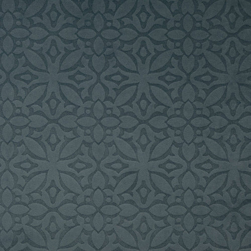 MILOS - EMBOSSED VELVET INSPIRED BY MOROCCAN TILES, UPHOLSTERY FABRIC BY THE YARD