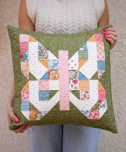 Mini Charmed Pillow, Block, or Mini Quilt Kit, #249
