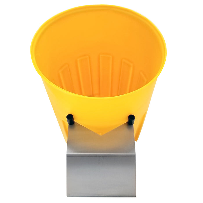 back view of 2.5-gallon yellow Mini Tumbler