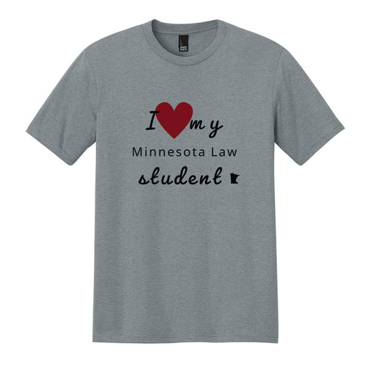 Minnesota Law - I Love My Minnesota Law Student T-Shirt - ships directly from maker