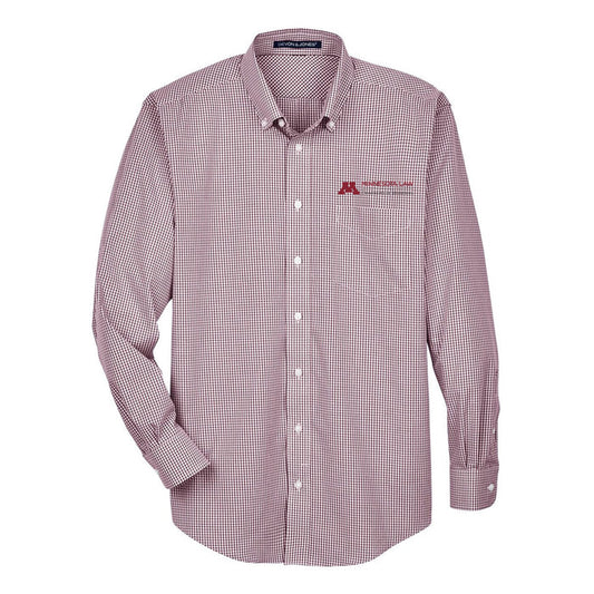 Minnesota Law - Men's Long Sleeve Button Down Collar Woven Shirt - ships directly from maker (Copy)