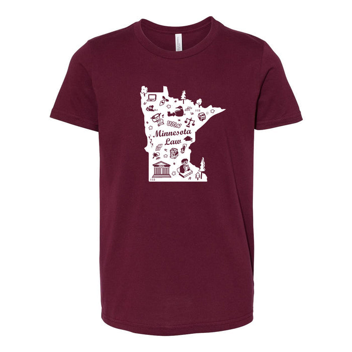 Minnesota Law - Youth T-Shirt - ships directly from maker
