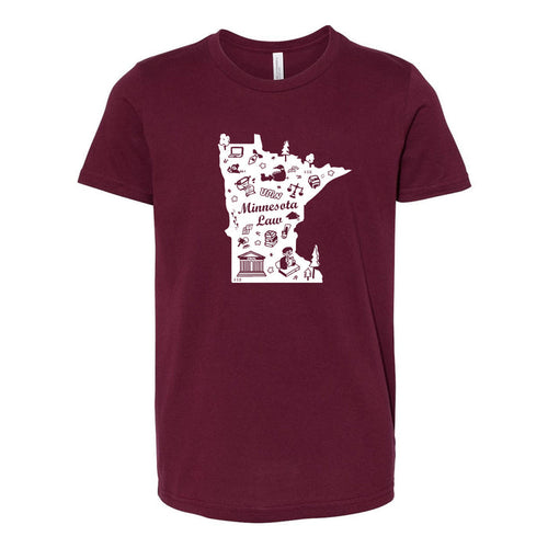 Minnesota Law - Youth T-Shirt - ships directly from maker