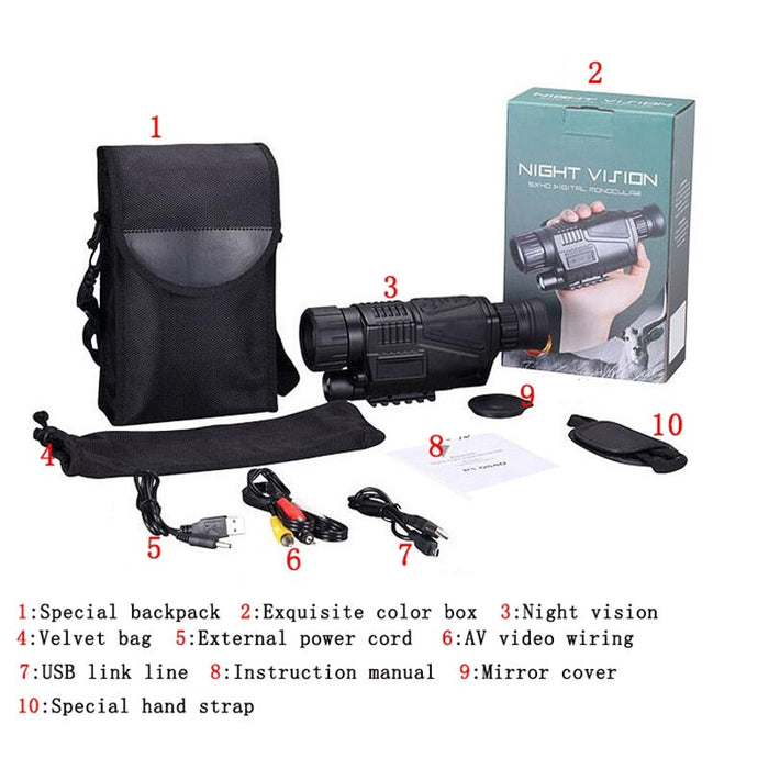 Monocular Night Vision With built-in Camera-TopOnlineBargains.Com