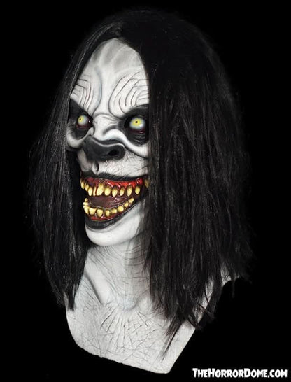 Lifelike Clown Halloween Mask - Hand Painted and Haired"
