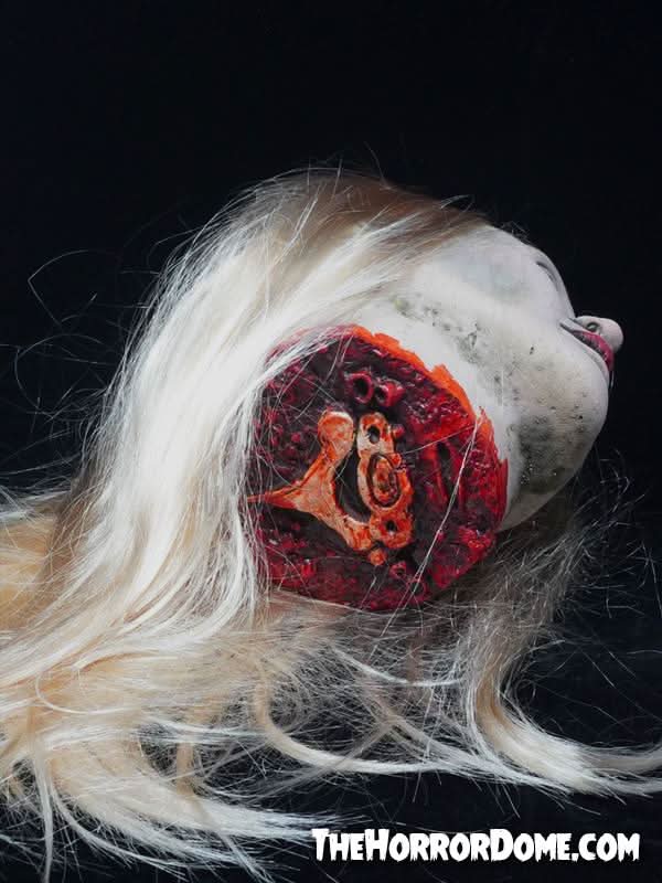 "Ophelia Severed Head" HD Studios Ultra Realistic Halloween Prop