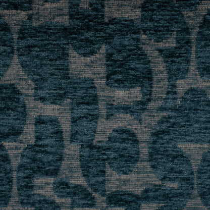 PABLO - GEOMETRIC CHENILLE JACQUARD UPHOLSTERY FABRIC BY THE YARD