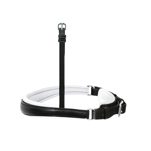 Passier exchangeable anatomically formed caveson with white lining