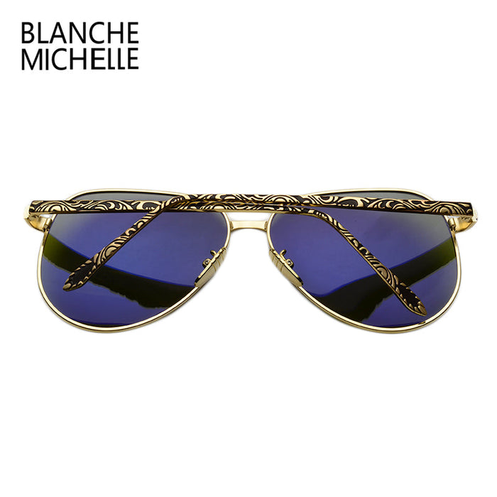 Polarized UV400 Pilot Sunglasses for Women-TopOnlineBargains.Com