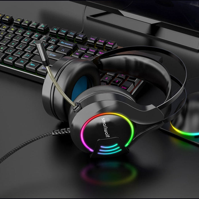 Professional Wired Gaming Headset with LED-TopOnlineBargains.Com