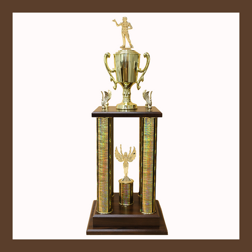 Pub Games Four Poster Trophy