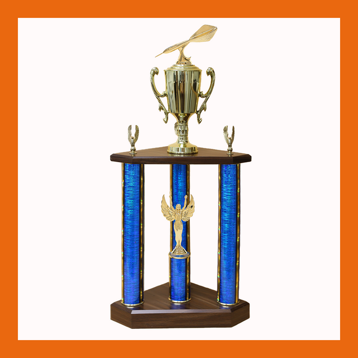 Pub Games Three Poster Trophy