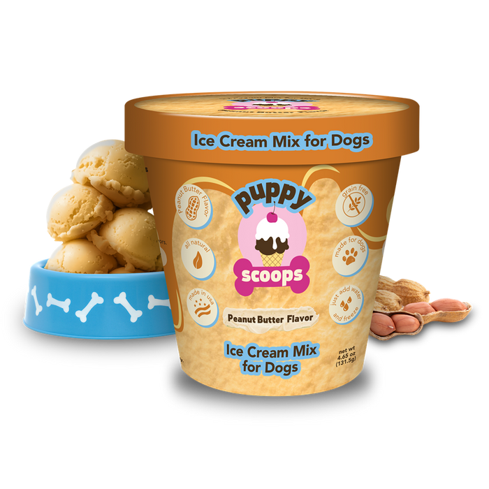 Puppy Scoops -  Ice Cream MIX  for Dogs - MADE IN USA