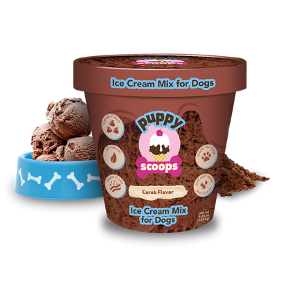 Puppy Scoops -  Ice Cream MIX  for Dogs - MADE IN USA