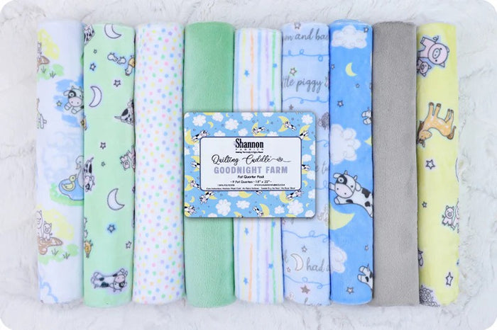 Quilting Cuddle Fat Quarter Packs: Goodnight Farm