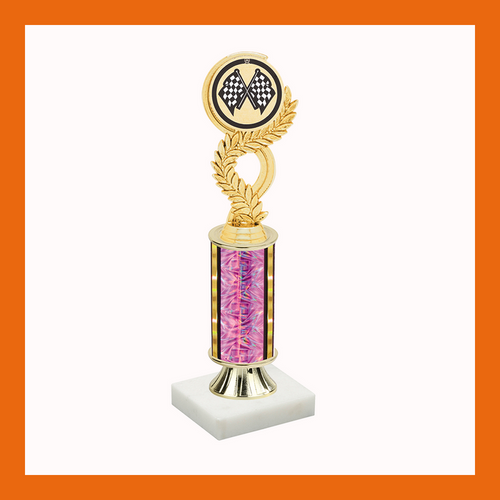 Racing Mylar Riser Trophy