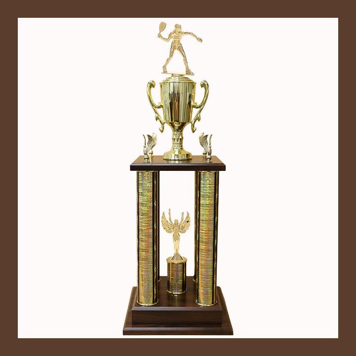 Racquetball Four Poster Trophy
