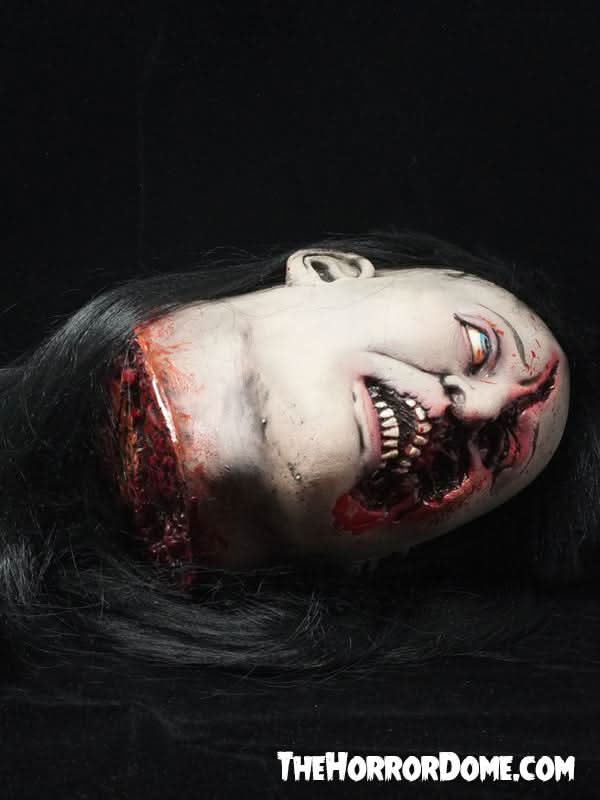 "Regan Severed Head" HD Studios Ulta Realistic Halloween Prop