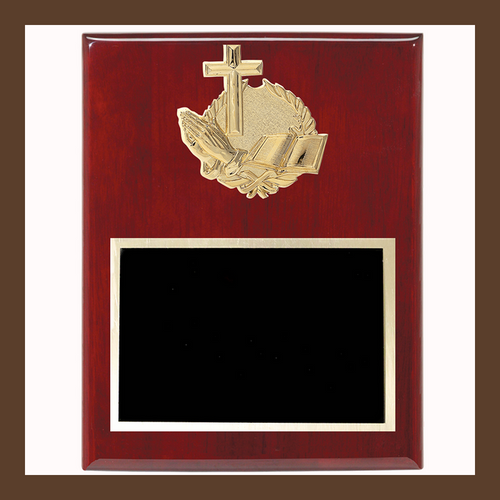 Religious Subject Theme Mounts For Rosewood Piano Finish Plaque