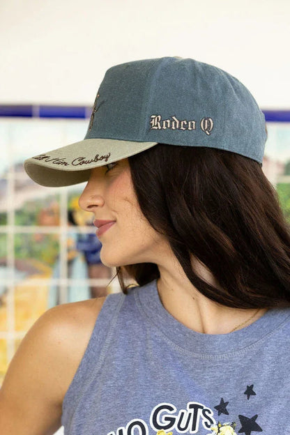 Rodeo quincy call him cowboy hat
