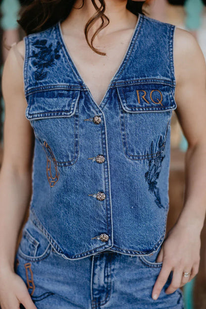 Rodeo quincy camarillo classic vest