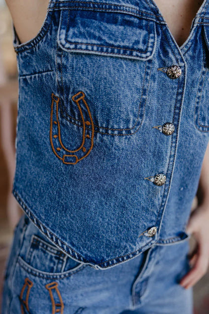 Rodeo quincy camarillo classic vest