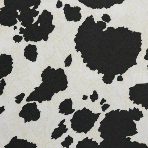 SAFARI - COW, LA ZOO SHORT PILE VELVET DRAPERY AND UPHOLSTERY FABRIC BY THE YARD