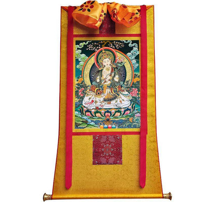 Samantabhadra Thangka - Tibetan thangka painting, view 6
