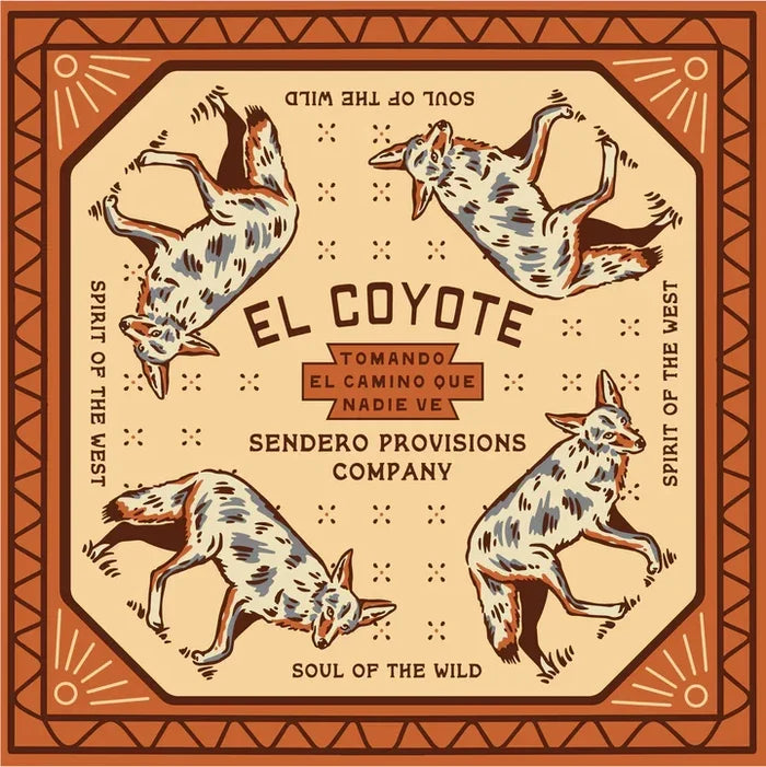 Sendero coyote bandana