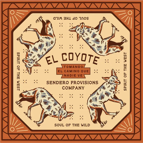 Sendero coyote bandana