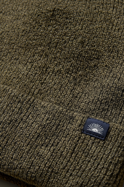 Jackson Beanie - Olive Heather