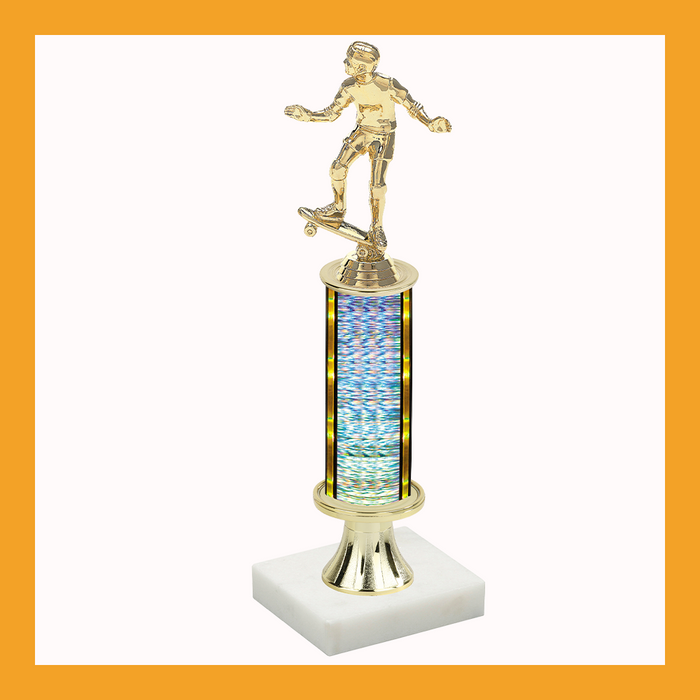 Skateboarding Pedestal Trophy