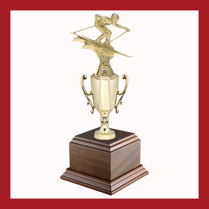 Skiing Chalice Cup Trophy