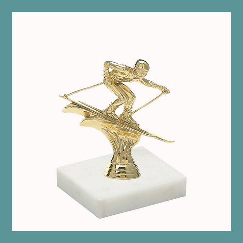 Skiing Figurine Trophy