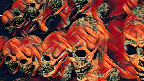 Skull Poster
